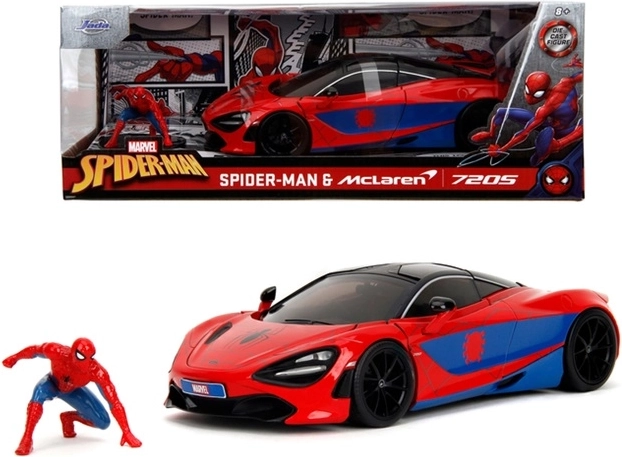 JADA Spider-Man McLaren 1:24 με φιγούρα