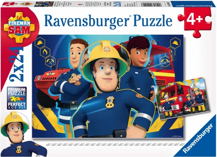Παζλ Ravensburger Πυροσβέστης Σαμ 2×24 κομμάτια