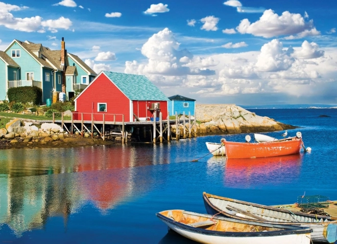 Παζλ EUROGRAPHICS Peggy's Cove, Νέα Σκωτία – 1000 κομμάτια