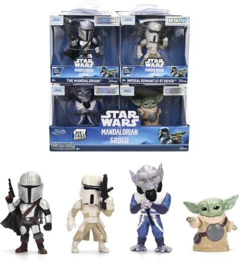 Μεταλλική φιγούρα Star Wars The Mandalorian 6,5 cm - 1 τεμάχιο