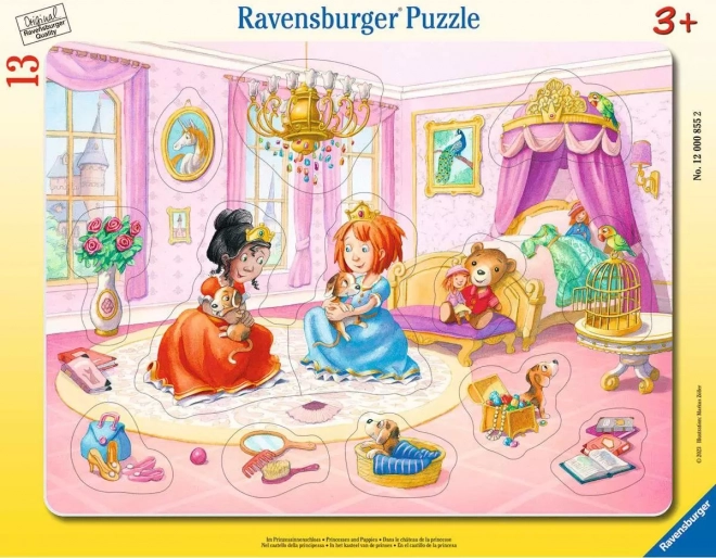 Παζλ Ravensburger «Οι Πριγκίπισσες παίζουν» 13 κομμάτια