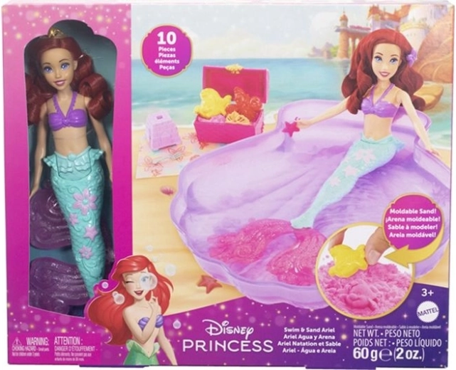 Κούκλα Disney Princess Ariel με πισινάκι και αξεσουάρ