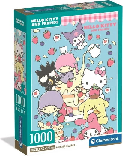 Clementoni παζλ Hello Kitty και φίλοι 1000 κομμάτια