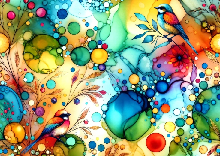 Enjoy Puzzle Ομορφιά των πουλιών 1000 κομμάτια