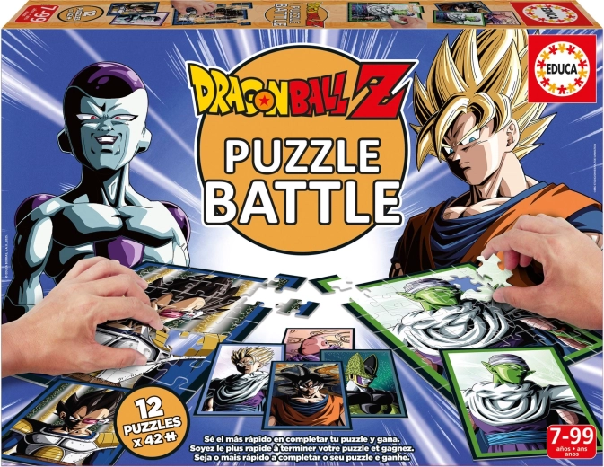 Μάχη puzzle DRAGON BALL Z 12×42 κομμάτια EDUCA