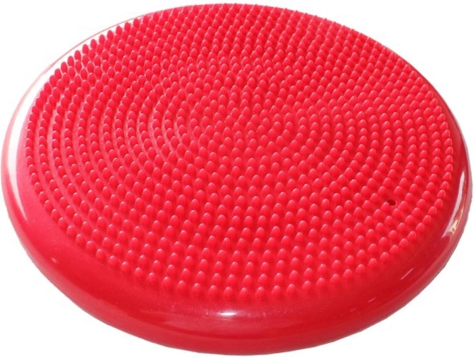 Merco Cushion αμφίπλευρο ισορροπιστικό μαλακτικό/μασάζ υπόστρωμα κόκκινο 33 cm