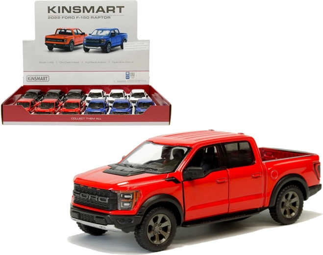 Μεταλλικό μοντέλο Ford F-150 Raptor 2021 με κίνηση pull-back