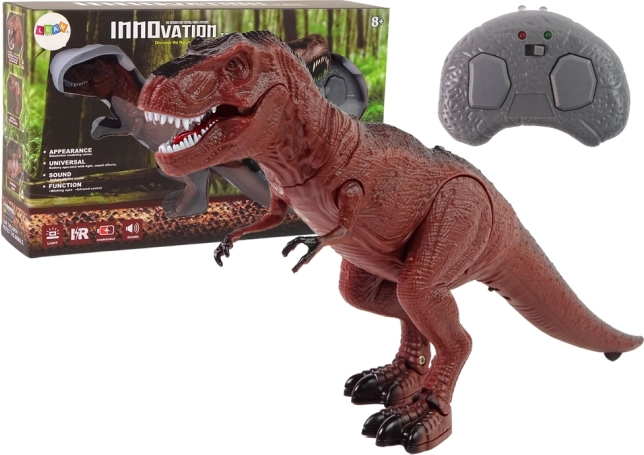 Τηλεκατευθυνόμενος Tyrannosaurus Rex με μπαταρίες και ήχο