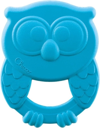 Μασητικό Chicco Eco+ κουκουβάγια Owly μπλε 3m+