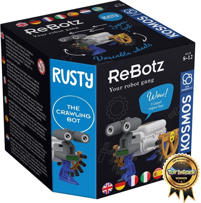 ReBotz Rusty ρομποτικό σετ κατασκευής για παιδιά