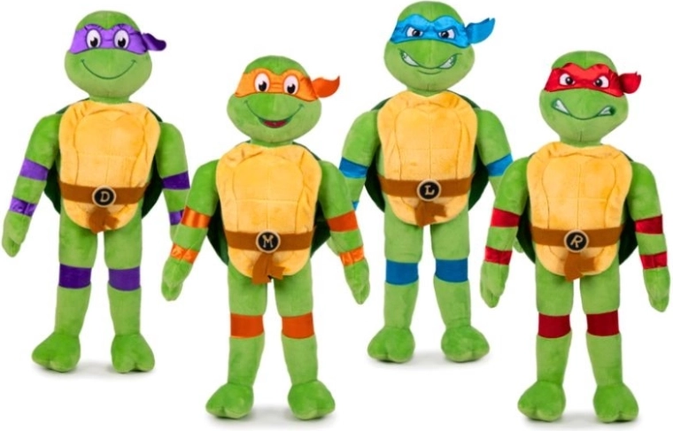 Ρετρό λούτρινα NINJA TURTLES