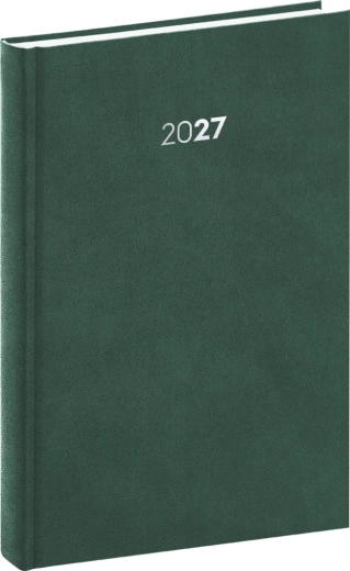 Ημερήσιο ημερολόγιο Notique Balakon 2027 πράσινο 15 × 21 cm