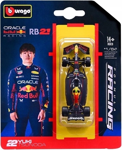 Μοντέλο F1 Bburago 1:64 Oracle Red Bull Racing RB21 2025 – Yuki Tsunoda