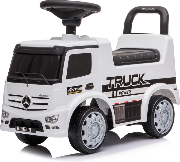 Παιδικό όχημα ισορροπίας (ride-on) Milly Mally Mercedes-Benz Antos λευκό