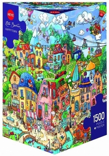 Παζλ HEYE Happytown 1500 κομμάτια