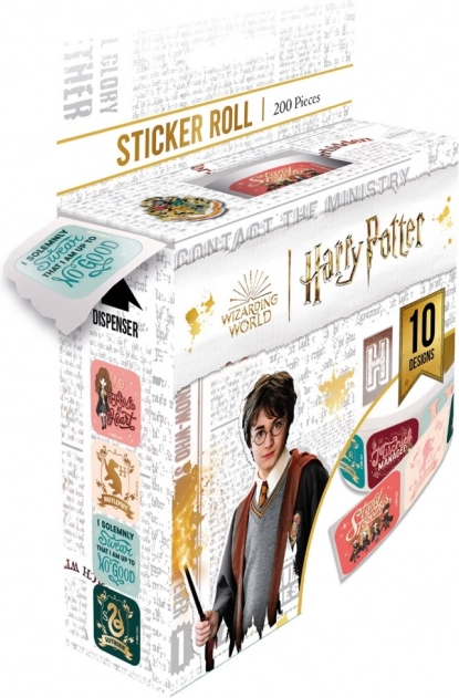 Αυτοκόλλητα Harry Potter – σετ 200 τεμ.