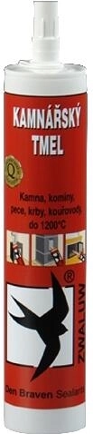 Λευκός σφραγιστικός στόκος σόμπας 280 ml