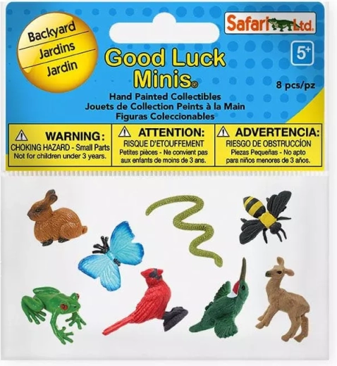 Safari Ltd. μίνι φιγούρες Στην αυλή (Good Luck Minis Funpack)