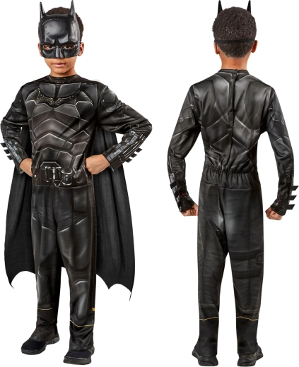 Παιδική στολή BATMAN με μάσκα και κάπα 129–139 cm (8–10 ετών)