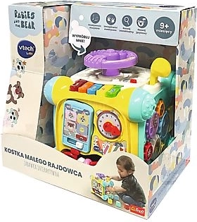 VTech κύβος του μικρού αγωνιζόμενου – διαδραστικός κύβος με αυτοκινητάκι BOBASKI I MIŚ