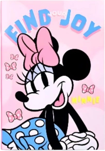 Ραμμένο τετράδιο Disney Minnie B5, 40 φύλλα