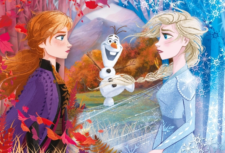 Παζλ 60 Maxi Super Χρώματα Frozen 2