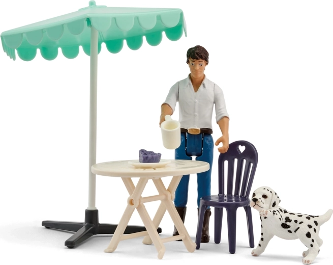 Schleich pocket set κάθισμα για καφέ
