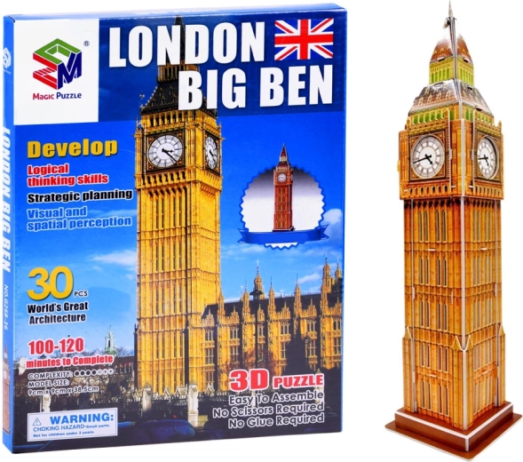 Τρισδιάστατο παζλ Λονδίνο Big Ben