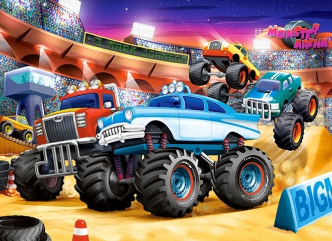 Παζλ 70 κομματιών Monster Truck Show