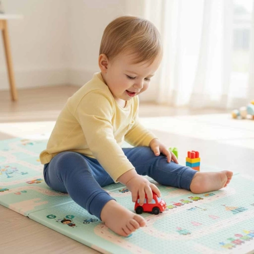 Μαλακή απορρόφηση και αντιολισθητικότητα για ασφαλές παιχνίδι