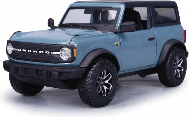 Ford Bronco Badlands μπλε μεταλλικό μοντέλο για συναρμολόγηση