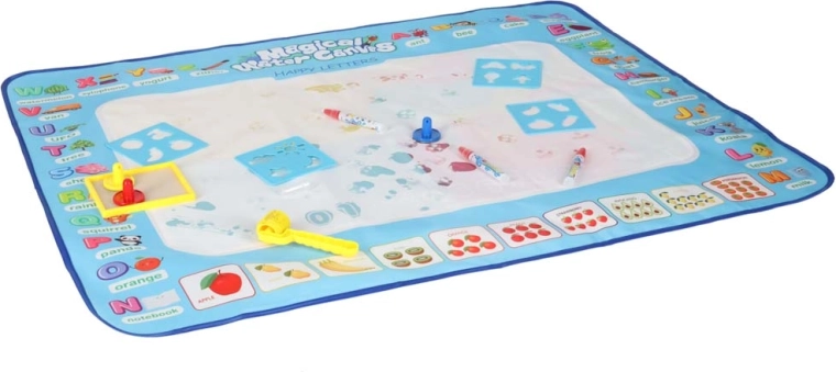 Μεγάλη διάσταση 100 × 80 cm με εκμάθηση αλφαβήτου