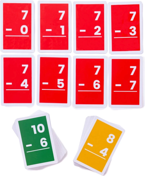 Bigjigs Toys Καρτέλες Αφαίρεσης 1-10
