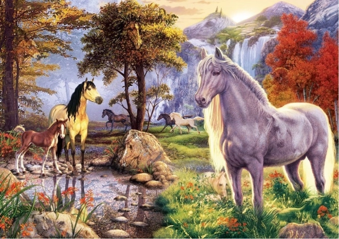 Παζλ ART PUZZLE Κρυμμένα άλογα 1000 κομμάτια
