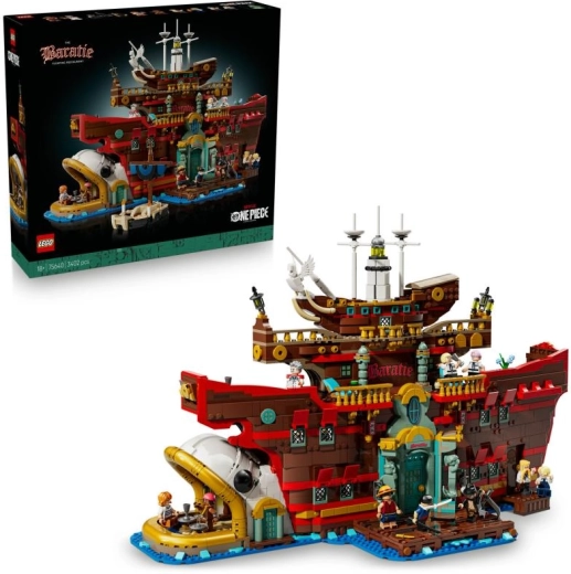 LEGO One Piece πλωτό εστιατόριο Baratie – συλλεκτικό μοντέλο για ενήλικες
