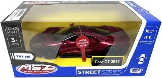 MSZ Ford GT 2017 κόκκινο μοντέλο αυτοκινήτου με φωτεινά και ηχητικά εφέ