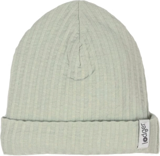 Lodger Beanie Seersucker Silk βαμβακερό σκουφάκι 0–6 μηνών