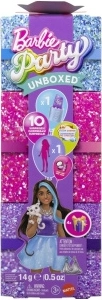 Barbie Party Glam μωβ κούκλα
