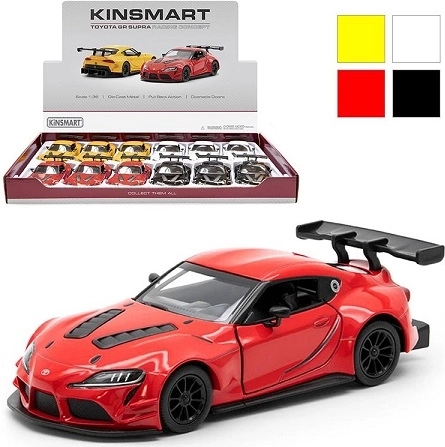 Μεταλλικό αυτοκινητάκι Toyota GR Supra Racing Concept 1:36
