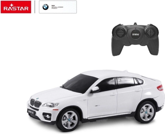 Rastar BMW X6 τηλεκατευθυνόμενο αυτοκίνητο RC 1:24 λευκό