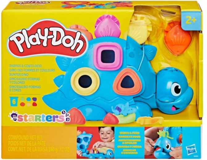 Play-Doh Σχήματα και Χρώματα Ντίνο