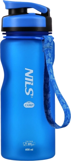 Αθλητικό μπουκάλι νερού από Tritan 600 ml – NILS CAMP, μπλε