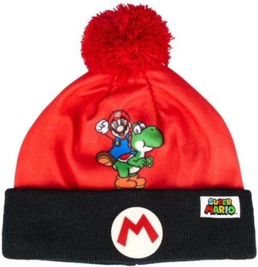 Κόκκινος φλις σκούφος Super Mario
