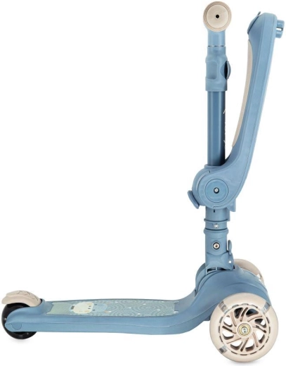 Αναδιπλούμενη κατασκευή και ρυθμιζόμενο τιμόνι