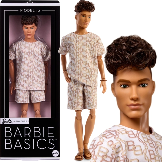 Mattel Barbie Signature Basics Ken μοντέλο 10 συλλεκτική κούκλα