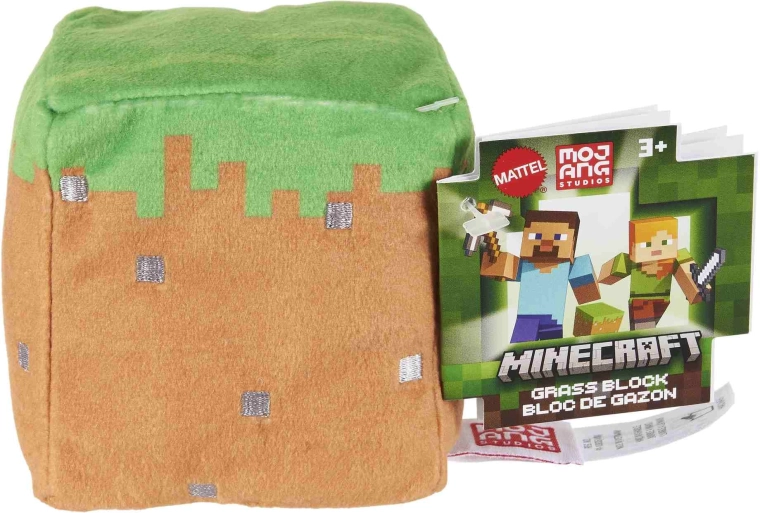 Minecraft λούτρινος κύβος σε assort σχέδια - 1 τεμάχιο