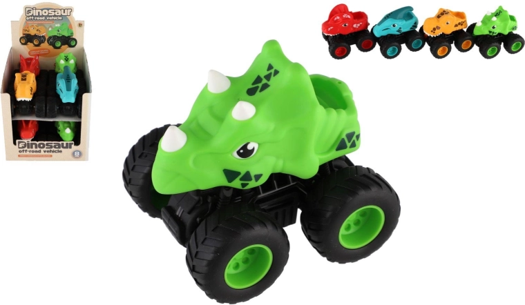 Αυτοκινητάκι εκτός δρόμου (off-road) δεινόσαυρος με κίνηση αδράνειας