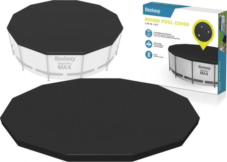 Καλυπτικό κάλυμμα BESTWAY για κυκλική πισίνα 366 cm
