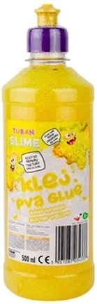 Tuban γκλίτερ κόλλα PVA 500 ml κίτρινη