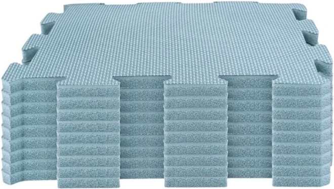 Nido nido αφρώδες χαλάκι παιχνιδιού παζλ dusty blue (9 τεμάχια)